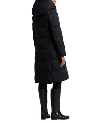 Monogram Jacquard Puffer Wrap Coat - Women - Ready-to-Wear