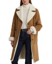 Ralph lauren faux shearling coat online