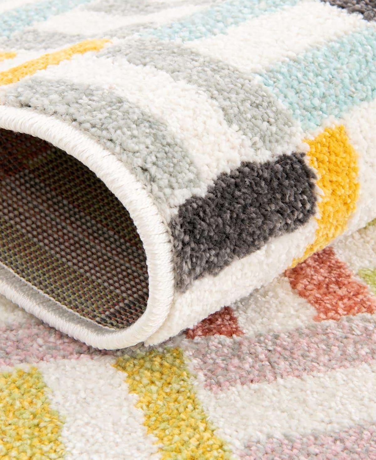 Bayshore Home Campy Kids Chicklets Area Rug