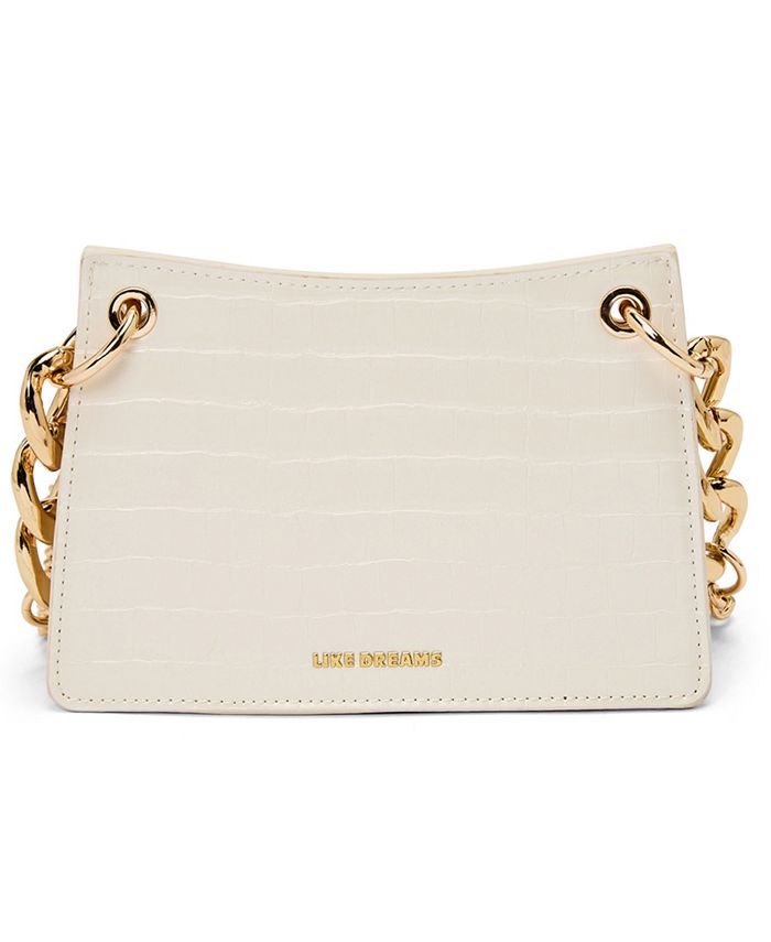 Sac Bandoulière LIKE DREAMS édition Limitée Blanc - Ultra Mignon, Cuir Verni