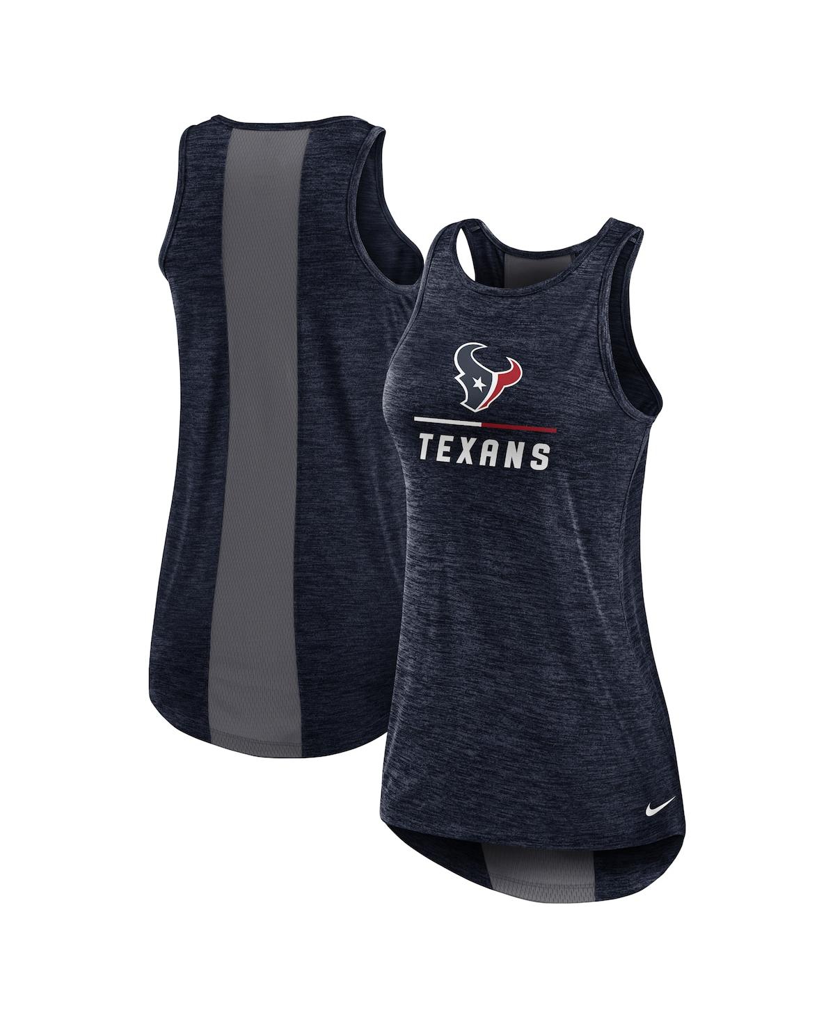 Nike Women's Dri-fit (nfl Houston Texans) Tank Top In Navy