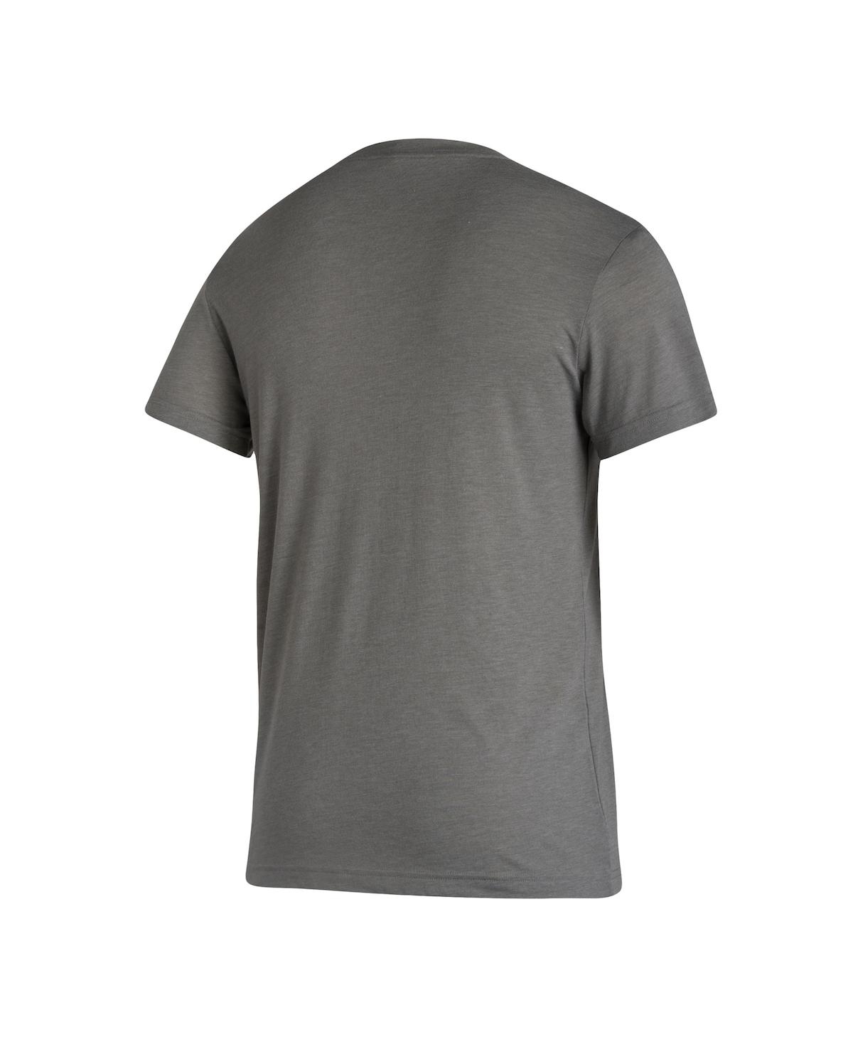 Shop Adidas Originals Men's Adidas Gray Mississippi State Bulldogs Basics Heritage Tri-blend T-shirt
