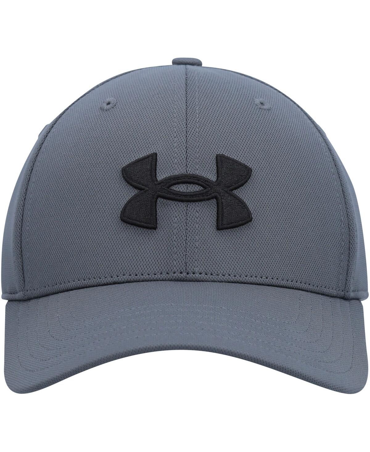 Shop Under Armour Men's  Graphite Blitzing Adjustable Hat