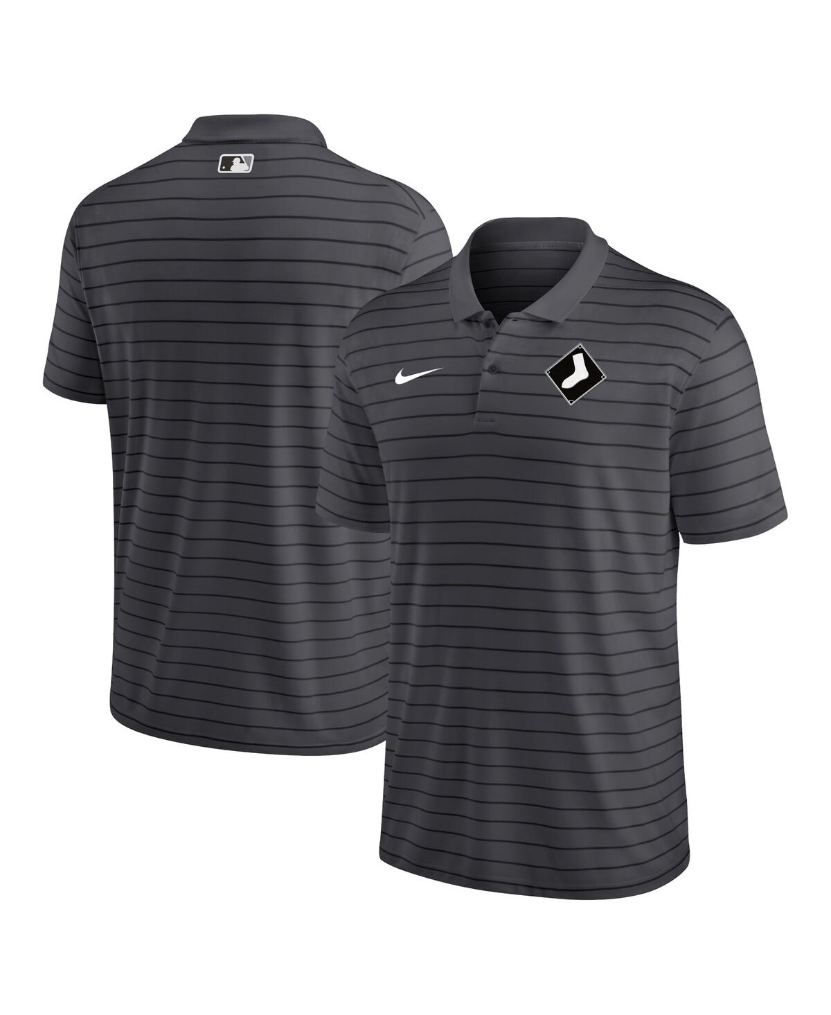 Shop Nike Men's  Charcoal Chicago White Sox City Connect Victory Performance Polo Shirt