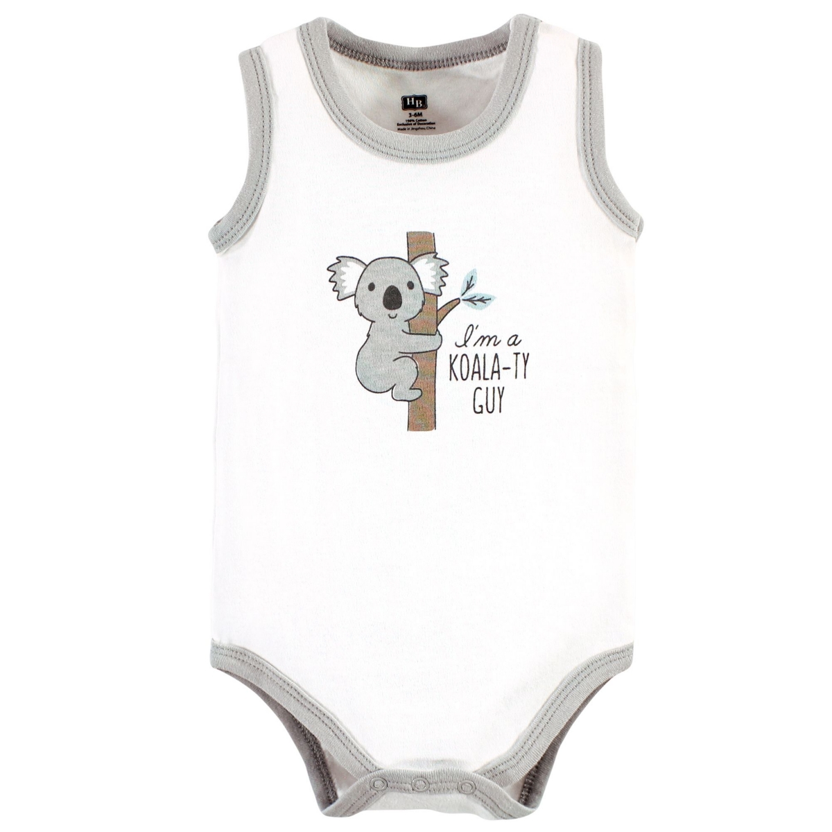 Hudson Baby Baby Boys Hudson Cotton Tank-Style Bodysuits