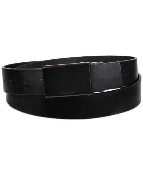 Мужской ремень Calvin Klein Reversible Belt, цвет: Чёрный