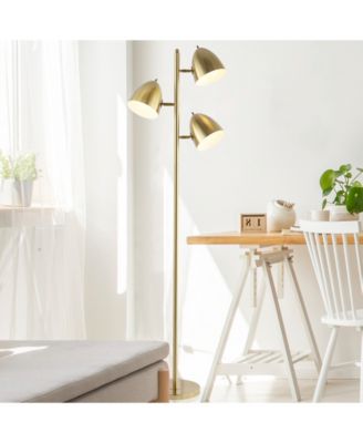 Billy 66.5" 3-Light Modern Contemporary Iron LED Floor Lamp