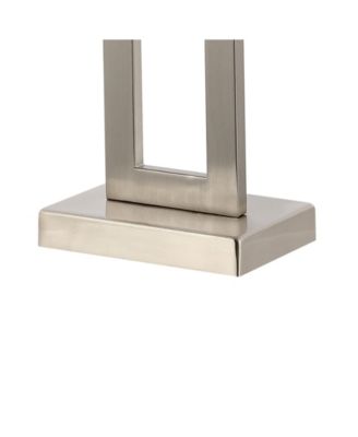 Sabrina 28.5" Vintage-inspired Industrial Iron LED Table Lamp with Pull-Chain and USB Charging Port, Set of 2