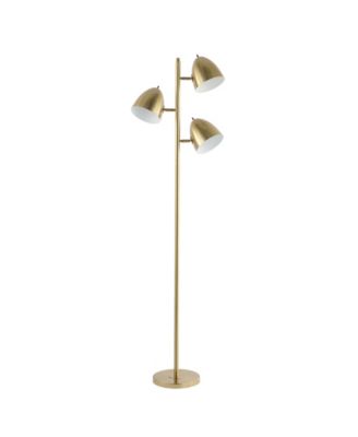 Billy 66.5" 3-Light Modern Contemporary Iron LED Floor Lamp