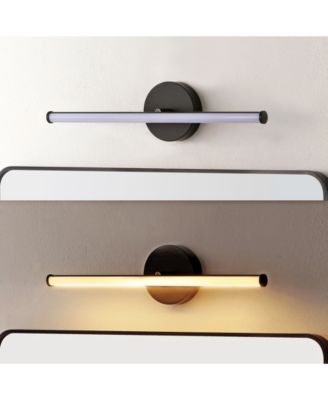 Emerson 20.25" 1-Light Modern Industrial 360-Degree Rotatable Aluminum Integrated LED Vanity Light