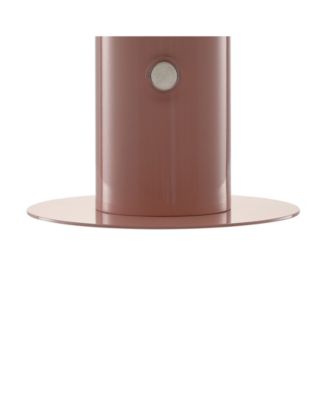 Boletus 10.75" Contemporary Bohemian Rechargeable, Cordless Iron Integrated LED Mushroom Table Lamp