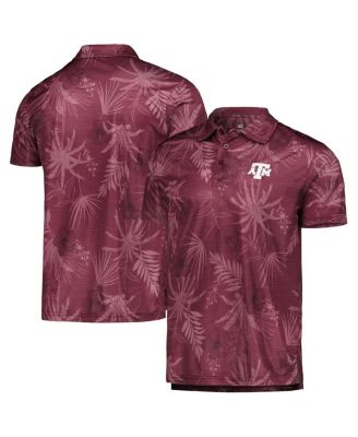 Men's Maroon Texas A&M Aggies Palms Team Polo Shirt