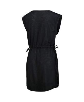 Women's Black San Francisco Giants G.O.A.T Swimsuit Cover-Up Dress