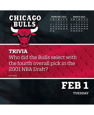 Chicago Bulls 2022 Box Calendar