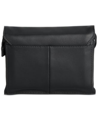  Nappa Leather Flap Crossbody, Exclusively at Macy's