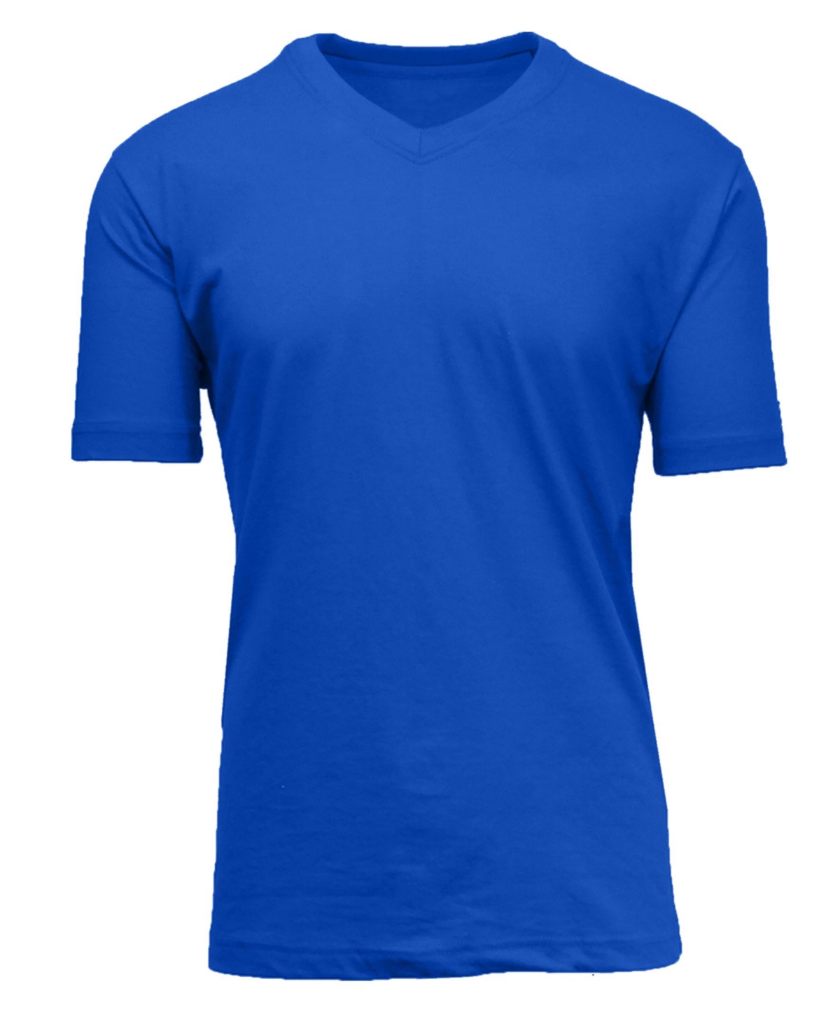 Blue Ice Men's Short Sleeve V-neck T-shirt In Royal