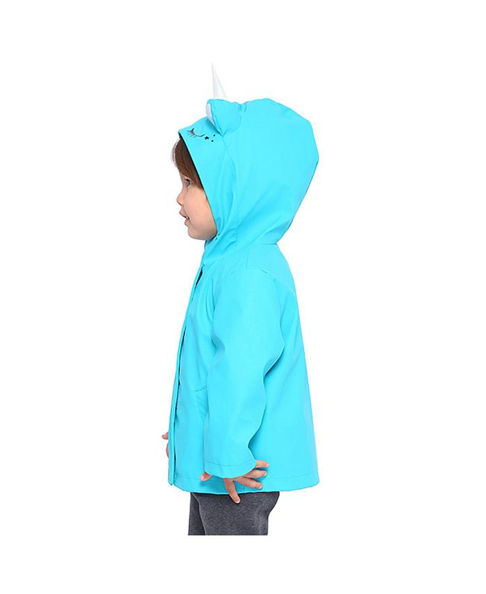 Rokka&Rolla Little Girls' Rain Coat Unicorn Jacket Macy's