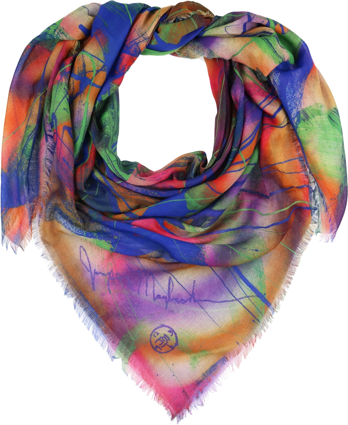 Fraas X Jumper Maybach Women's Chromatic One Scarf In Multi
