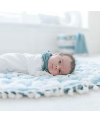 Baby Boys Caspian Quilted Round Playmat