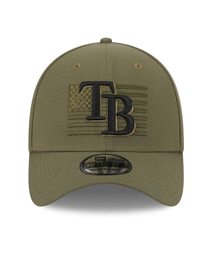 New Era Men's Green Tampa Bay Rays 2023 Armed Forces Day 39THIRTY Flex