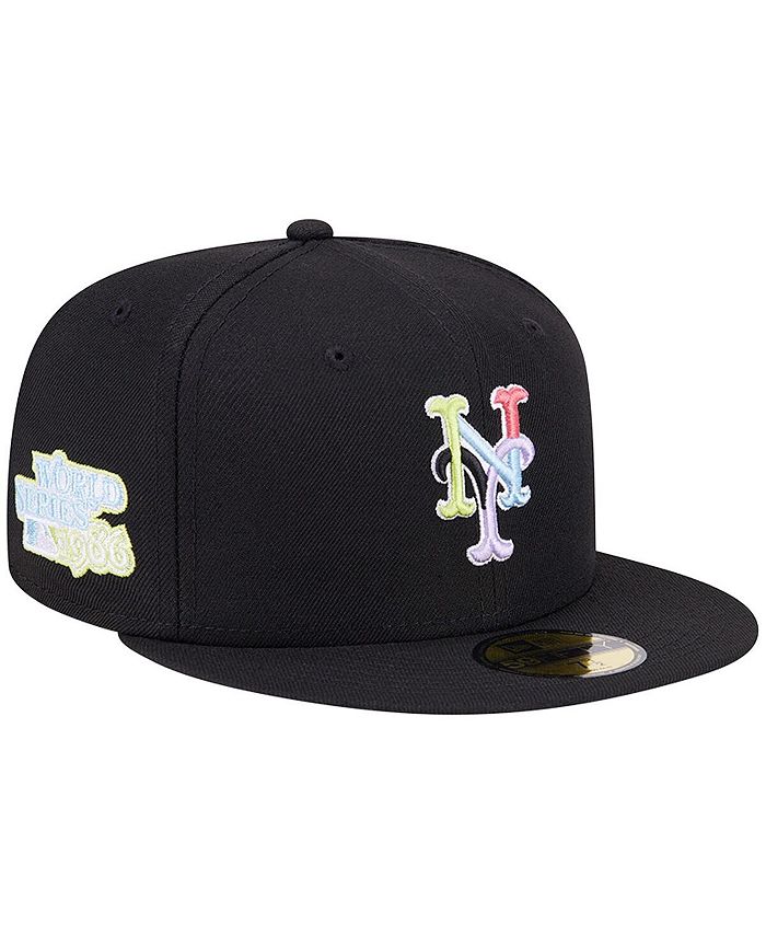 New Era New York Mets Color UV Black and Pink 59FIFTY Cap - Macy's