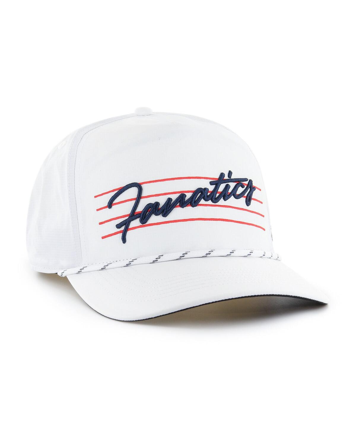 Men's '47 BrandFanatics Corporate Downburst Script Hitch Adjustable Hat - White