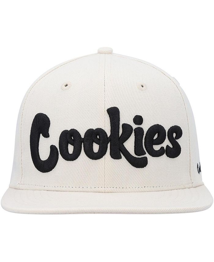 Cookies Men's Cream Original Logo Snapback Hat Macy's