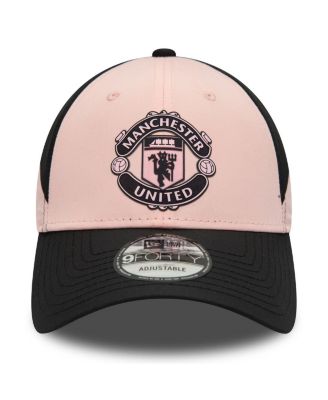 Men's Pink, Black Manchester United 9FORTY Adjustable Hat