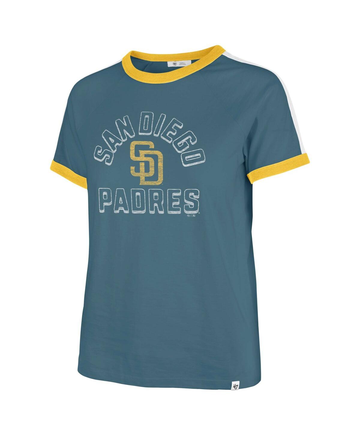 47 Brand Women's ' Teal San Diego Padres City Connect Sweet Heat Peyton T- shirt