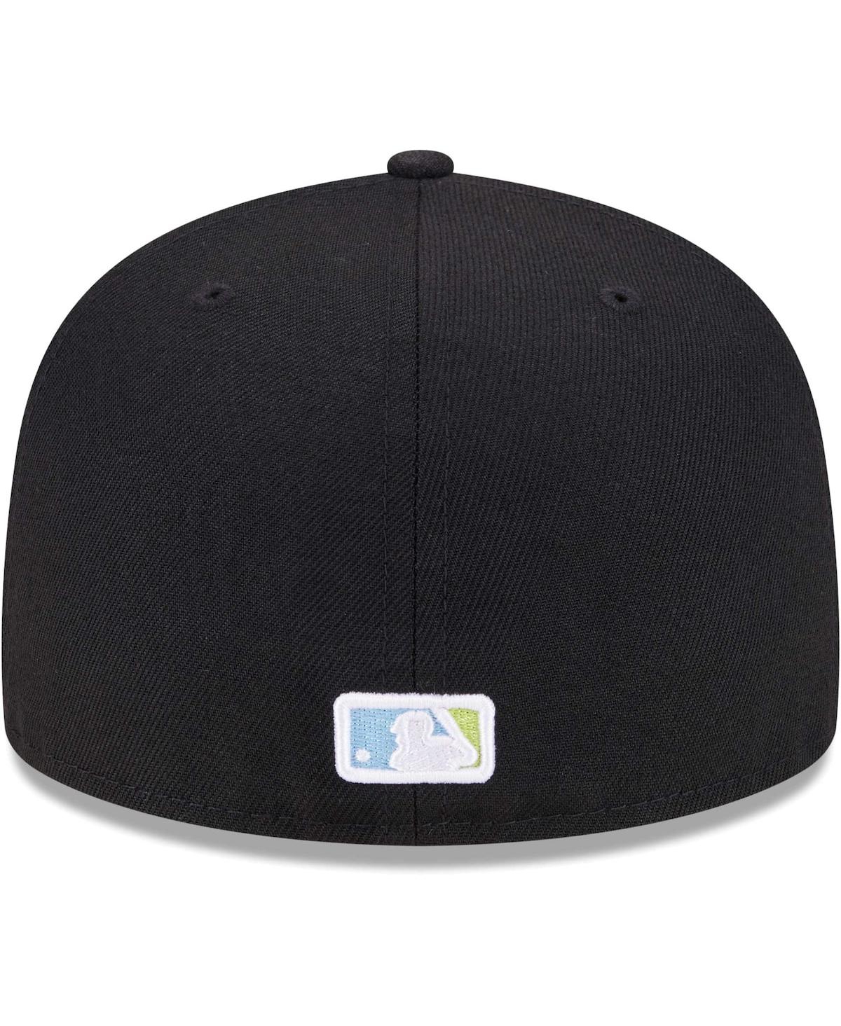 Shop New Era Men's  Black San Francisco Giants Multi-color Pack 59fifty Fitted Hat