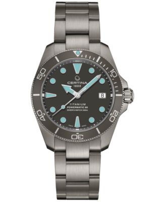 Certina Women's Swiss Automatic DS Action Diver Titanium Bracelet