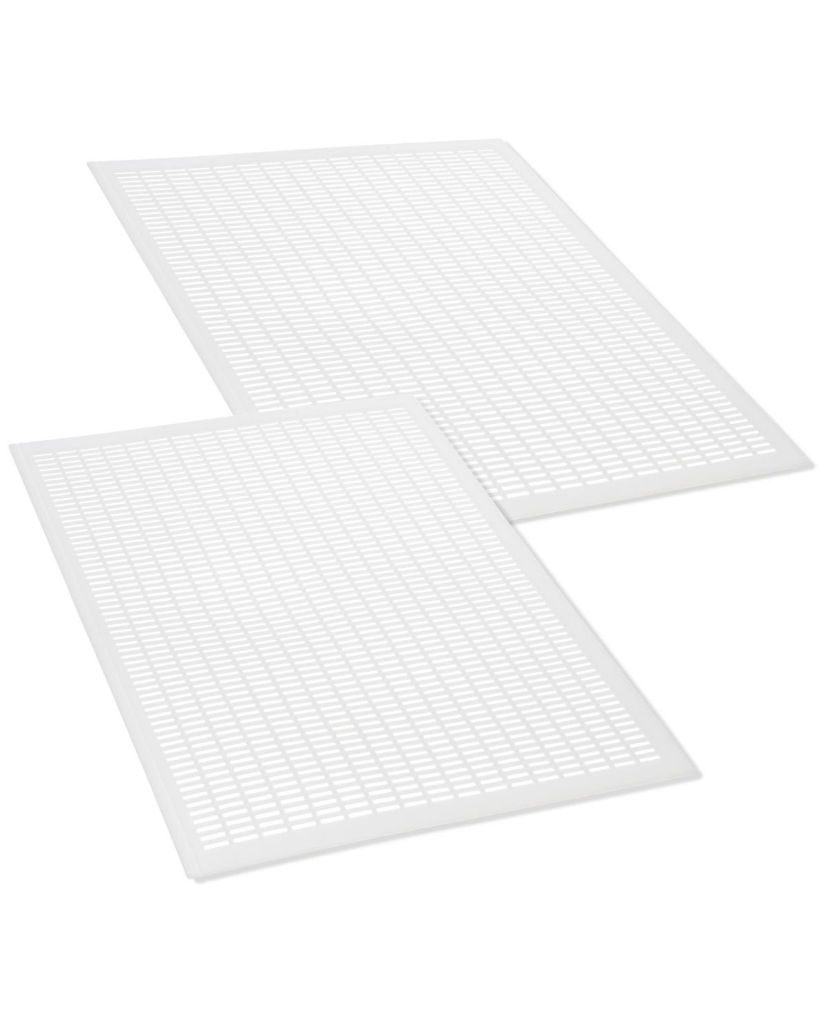 10 Frame Plastic Queen Excluder, 2 Pack - Bee Hive Tool for Beekeeping - White