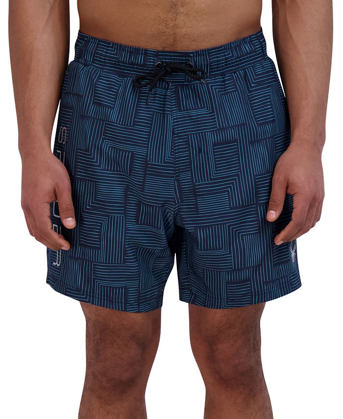 Nike Men's Essential Lap Solid 5 Swim Trunks - Macy's