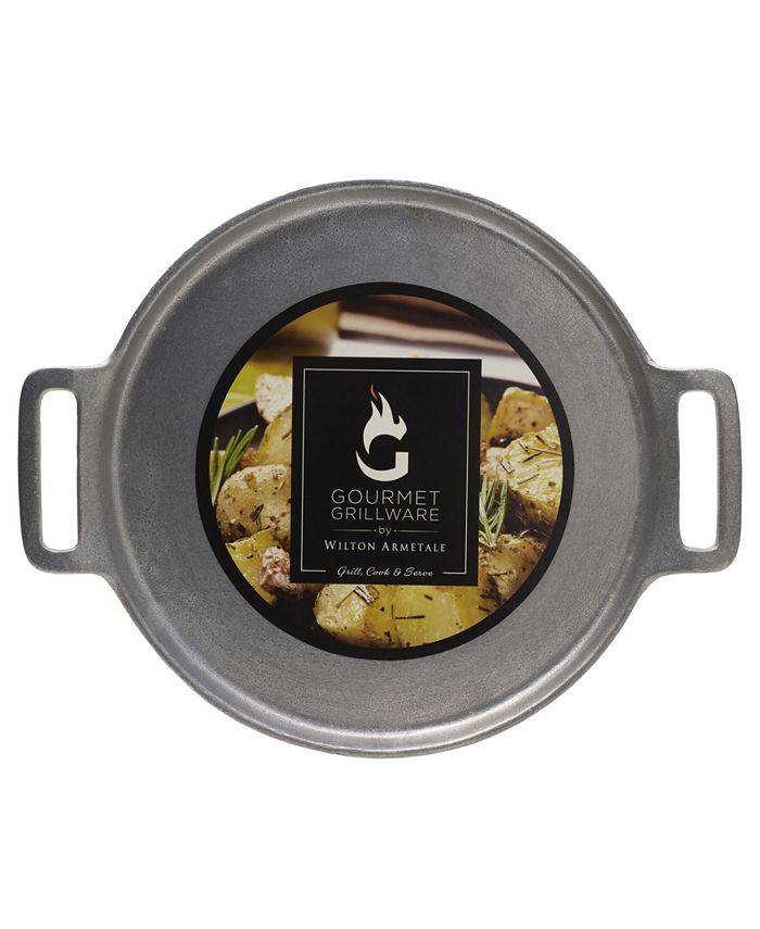 Wilton Armetale Gourmet Grillware Handled Pizza Tray Macy's