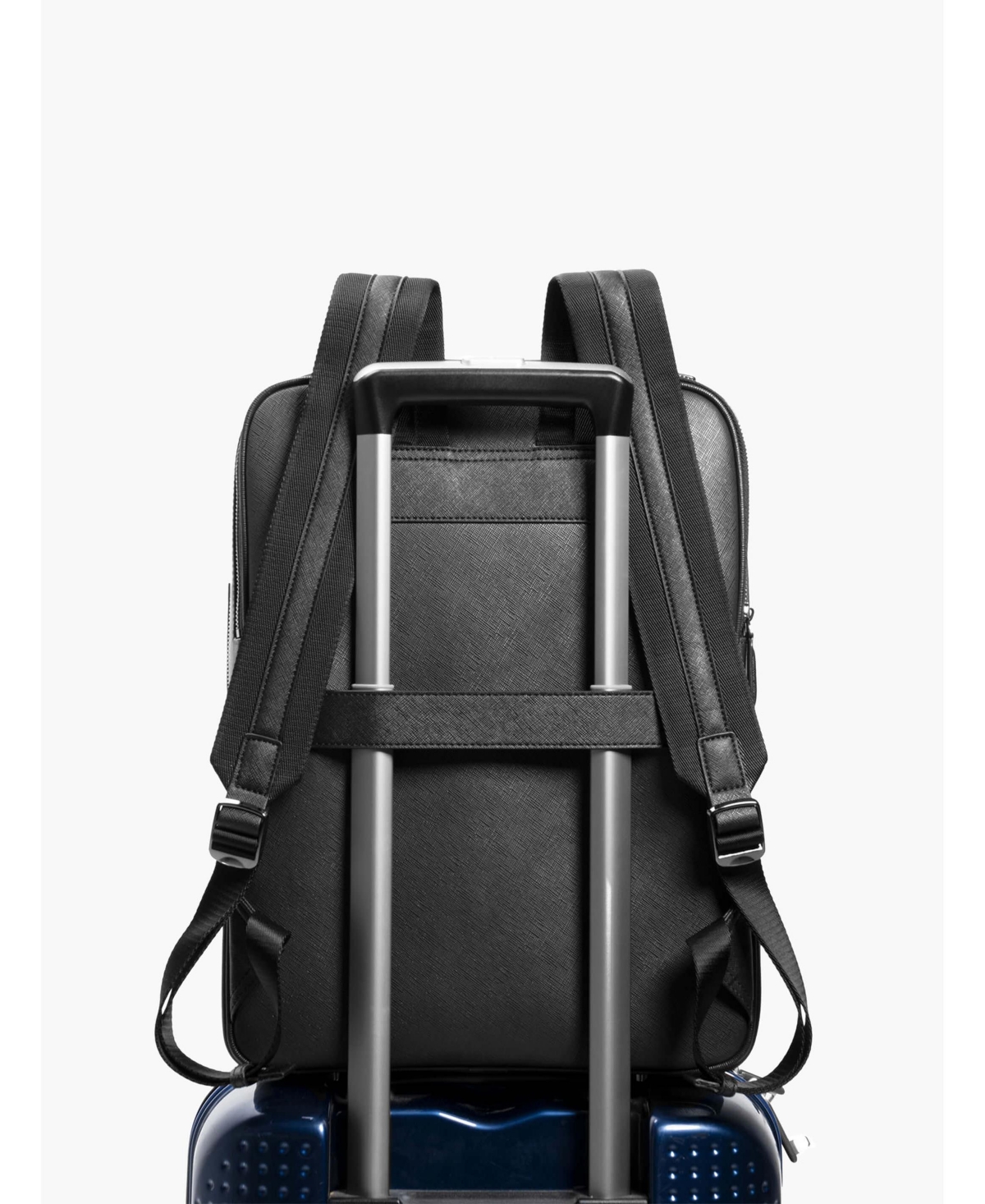 Shop Maverick & Co. Men's Earthen Leather Backpack In Black