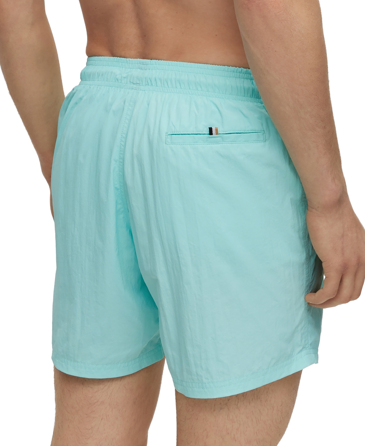 Boss by Hugo Boss Men's Quick-Dry Logo Swim Shorts