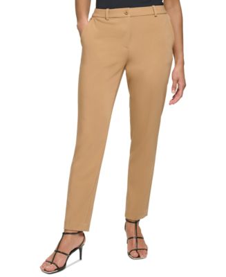 DKNY Women's Essex Pants Black Size 12 Petite