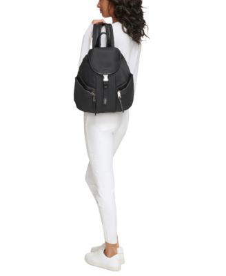 Shay Nylon Front Buckle Zip Around Backpack - Macy display picture 2