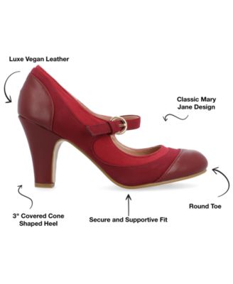 Women's Siri Round Toe Mary Jane Pumps