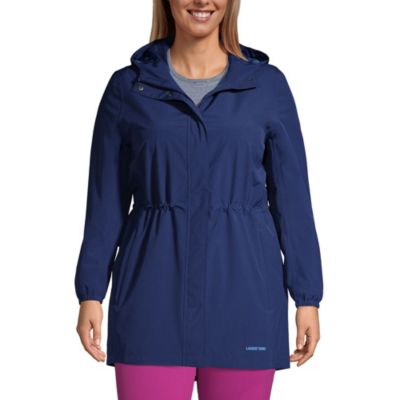 Plus Size Squall Packable Waterproof Raincoat