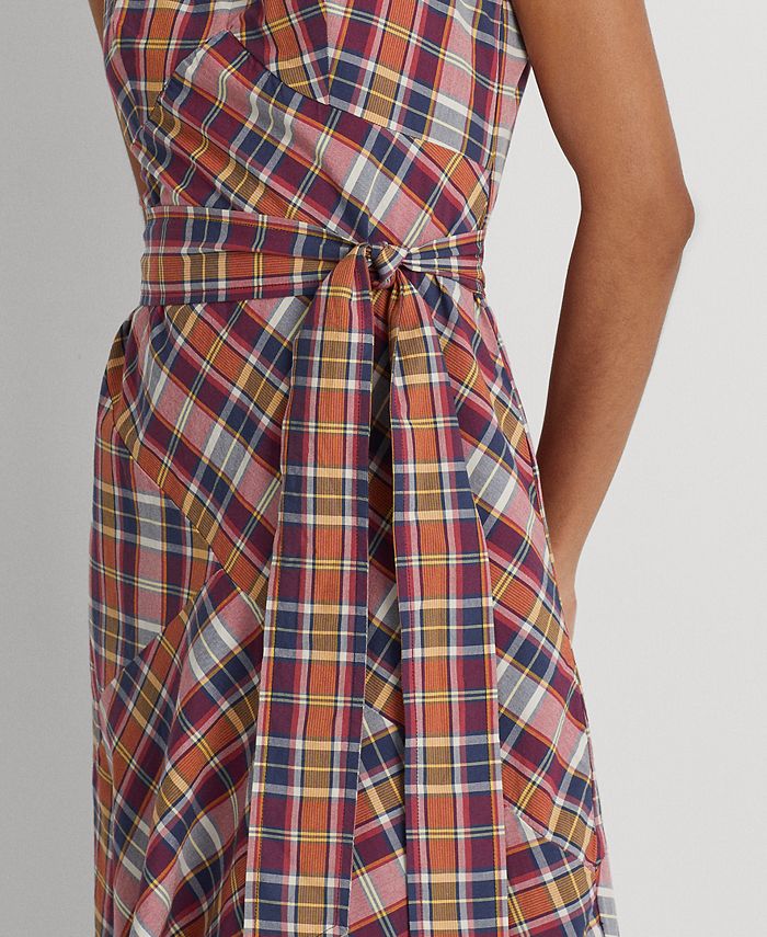 Ralph lauren sale madras dress