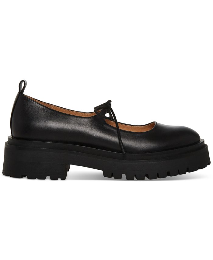Steve Madden Women's Landon Platform Lug Sole Oxford Loafers Macy's