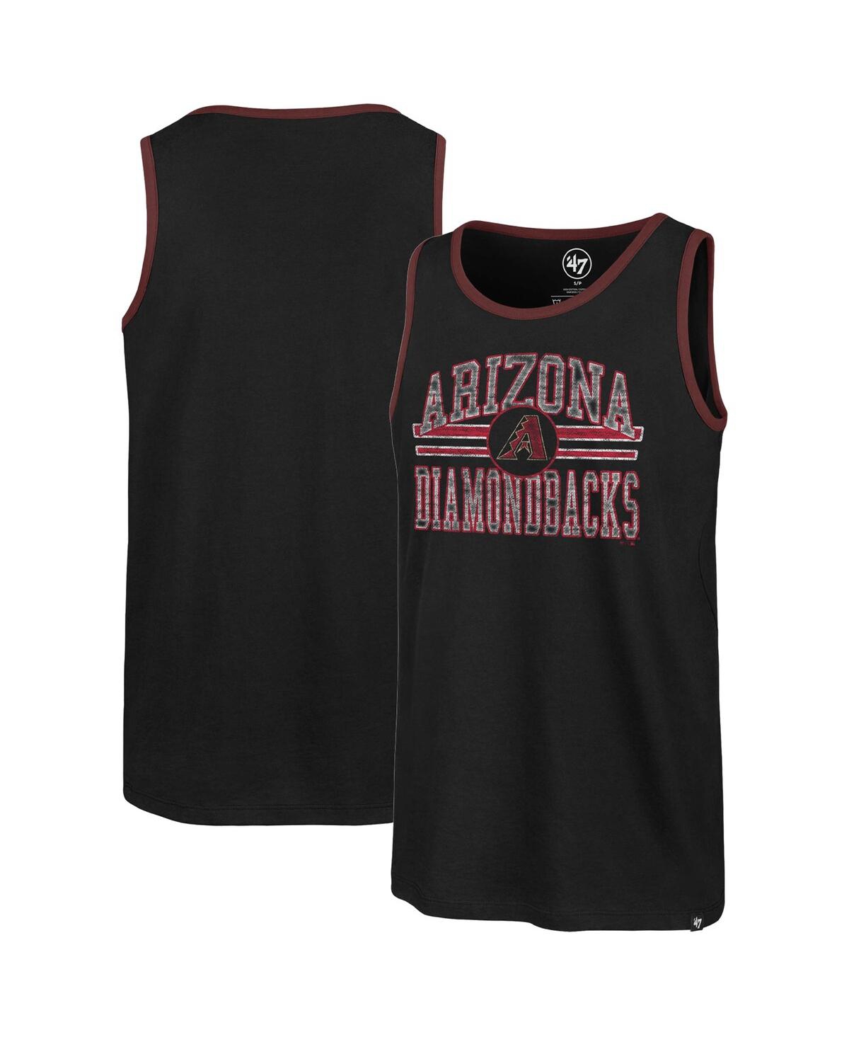 Men's '47 BrandArizona Diamondbacks Winger Franklin Tank Top - Black