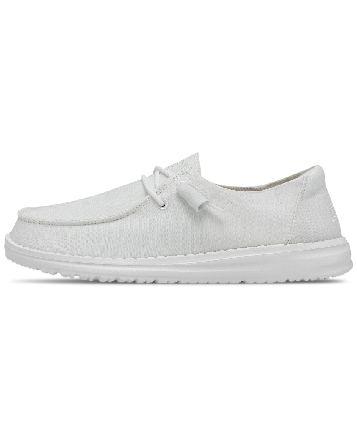 Hey Dude Women's Wendy Slub Canvas Casual Moccasin Sneakers from Finish Line