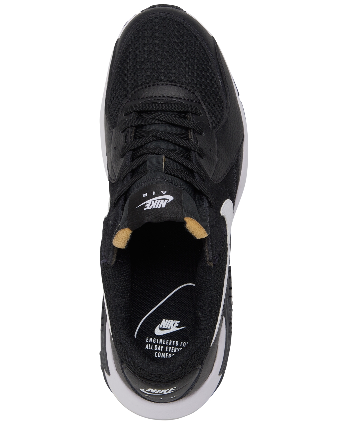 Nike Women's Air Max Excee Casual Sneakers From Finish Line In Black