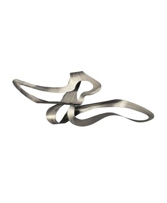 Nova Lighting of California 25" Stainless Steel Graceful Wall Art - Macy's