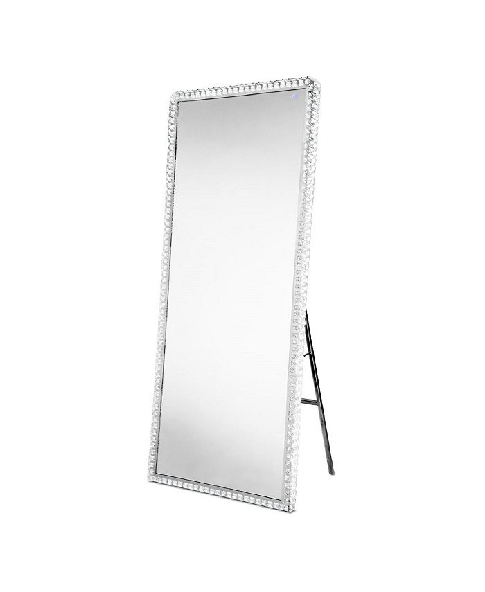 Nova Lighting of California 71" Marilyn Illuminated Leaner Chrome