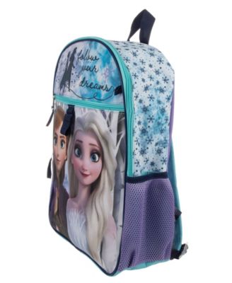 Frozen 5 Piece Backpack Set