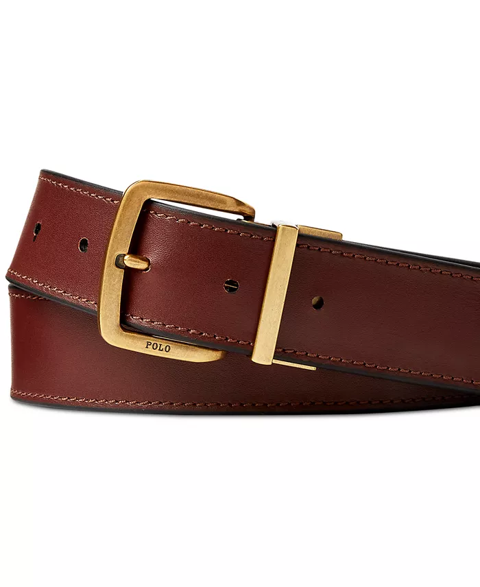 Men's Reversible Leather Belt - thumbnail 3