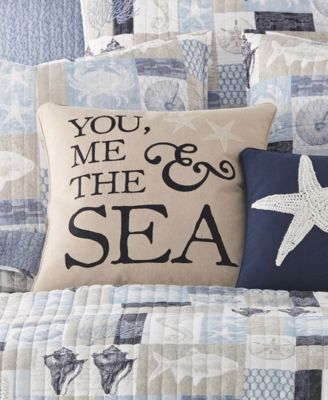 Cerralvo Embroidered Decorative Pillow, 18" x 18"